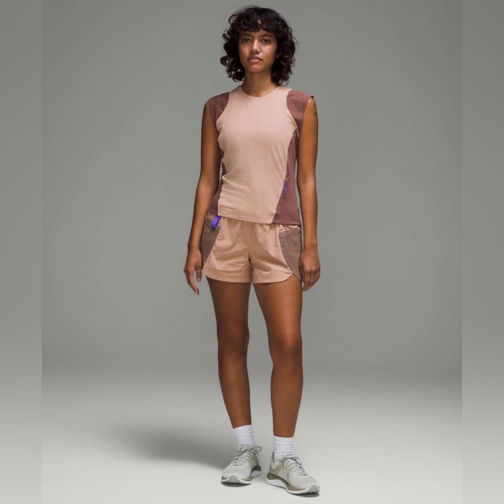 Lululemon Cap Sleeve Hiking Tank Top size 6
Pink Clay / Dark Oxide - Picture 9 of 12